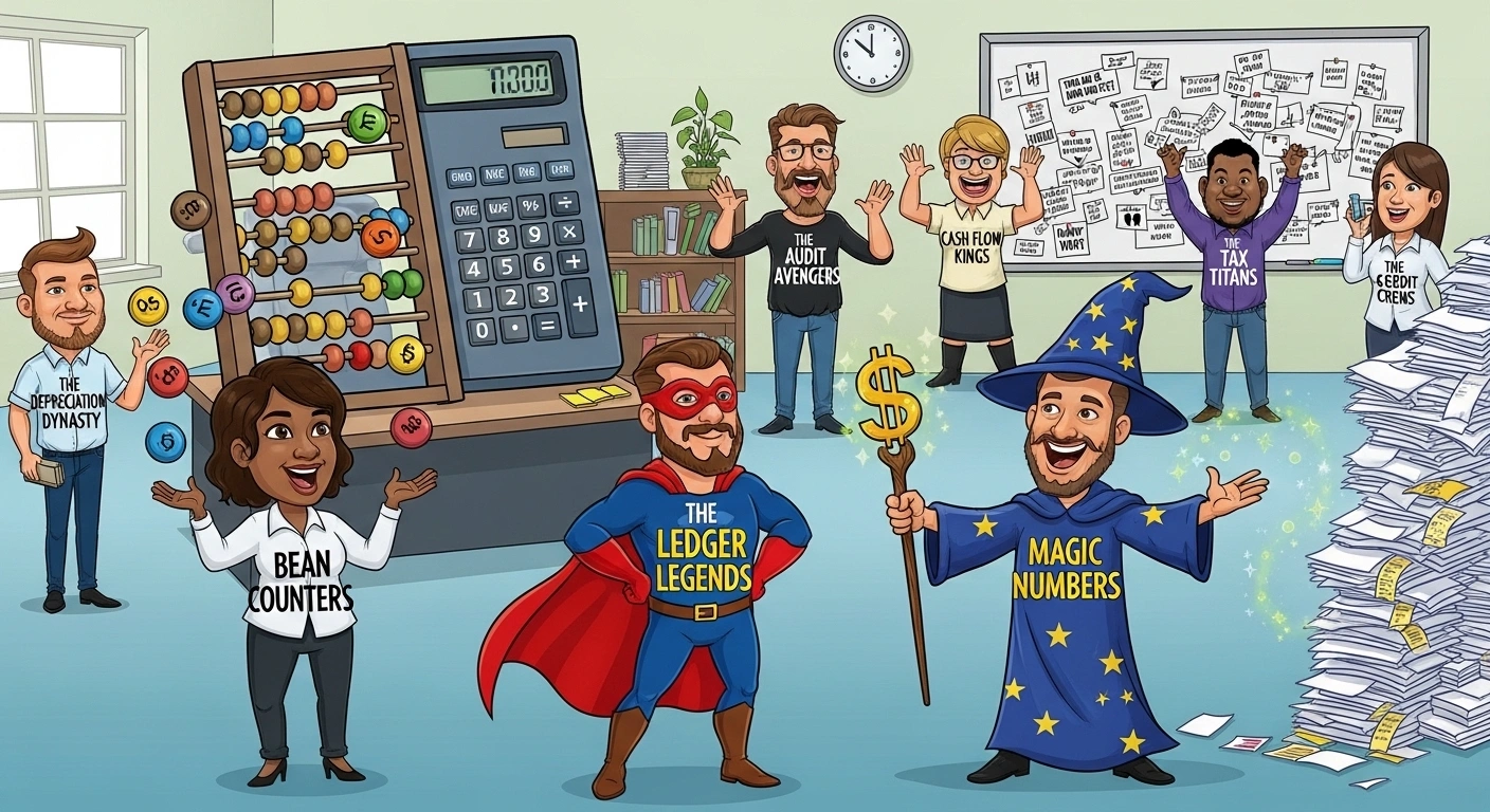 Accounting Team Names for Girls