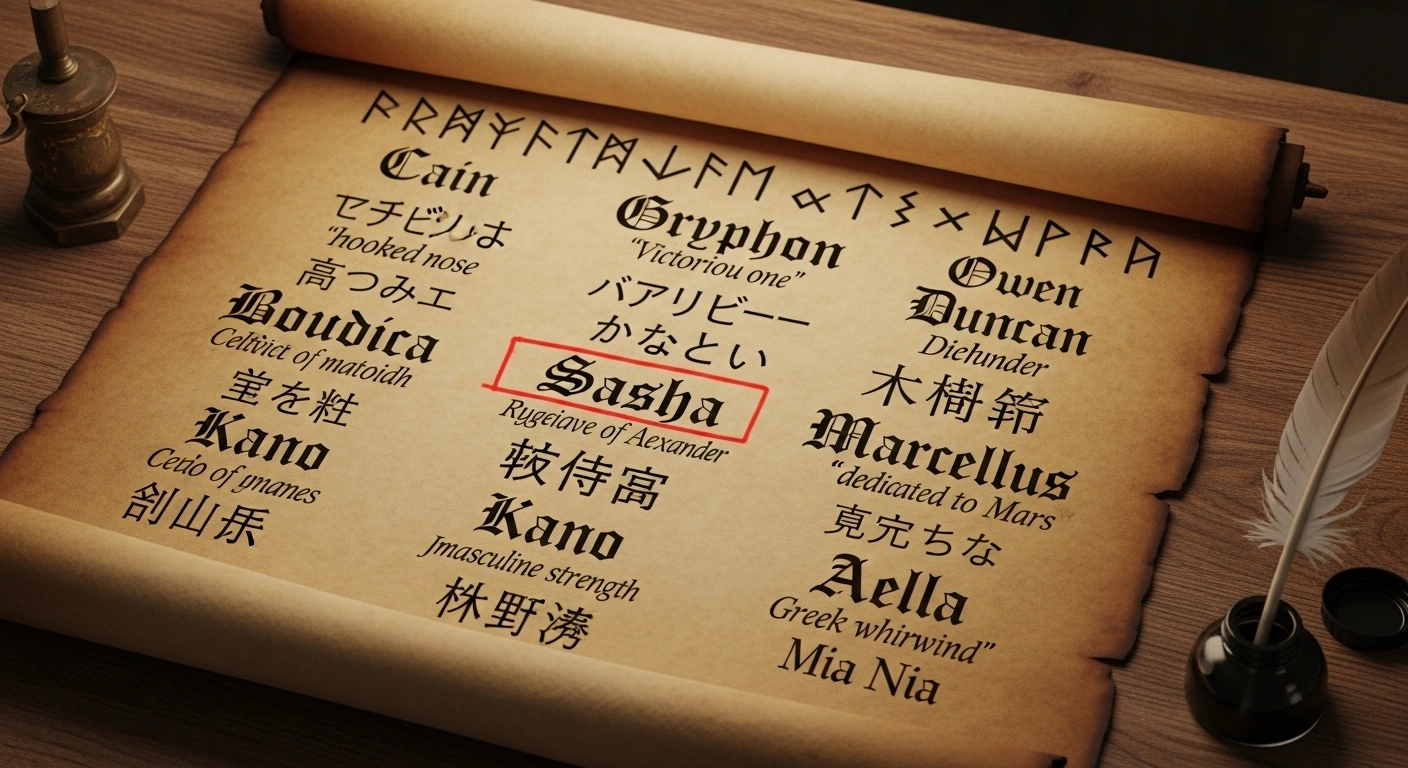 Ancient and Mythical Warrior Names