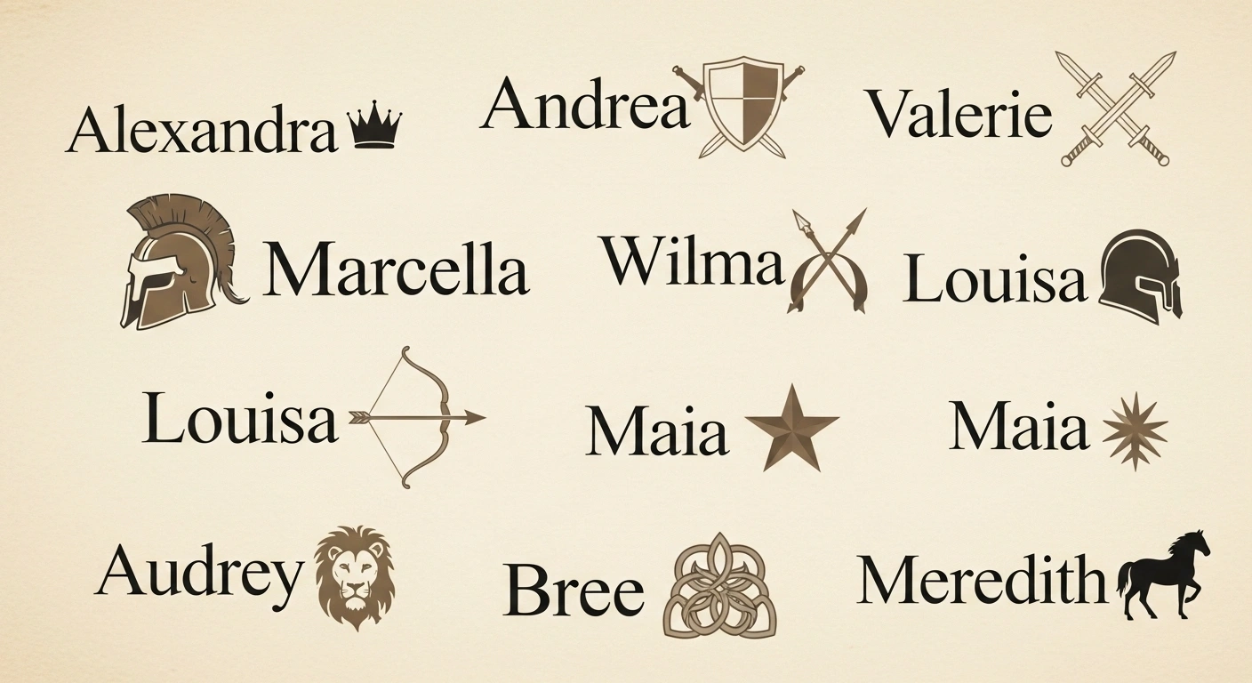 Badass Warrior Girl Names