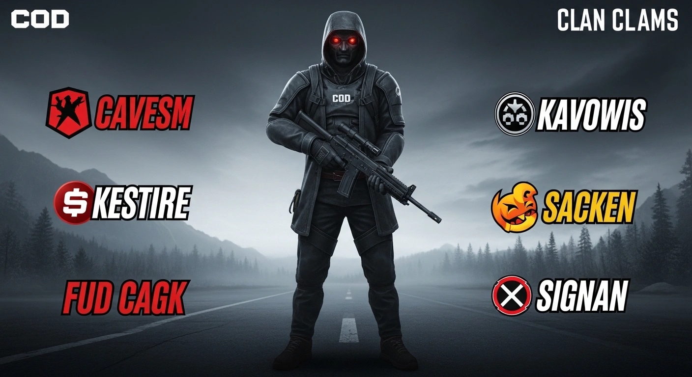 Boys COD Clan Names