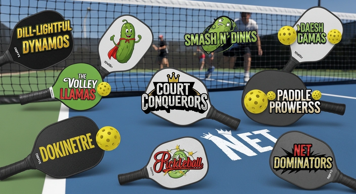 Boys Pickleball Team Names