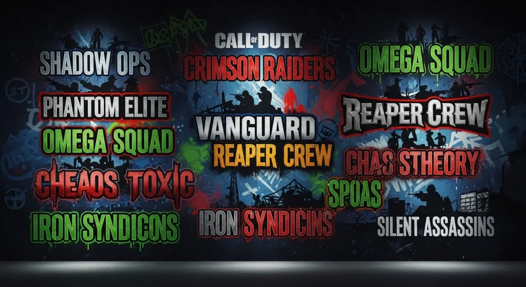 COD clan names