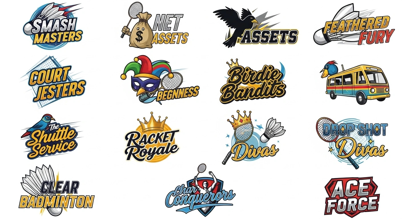 Creative Badminton Team Names