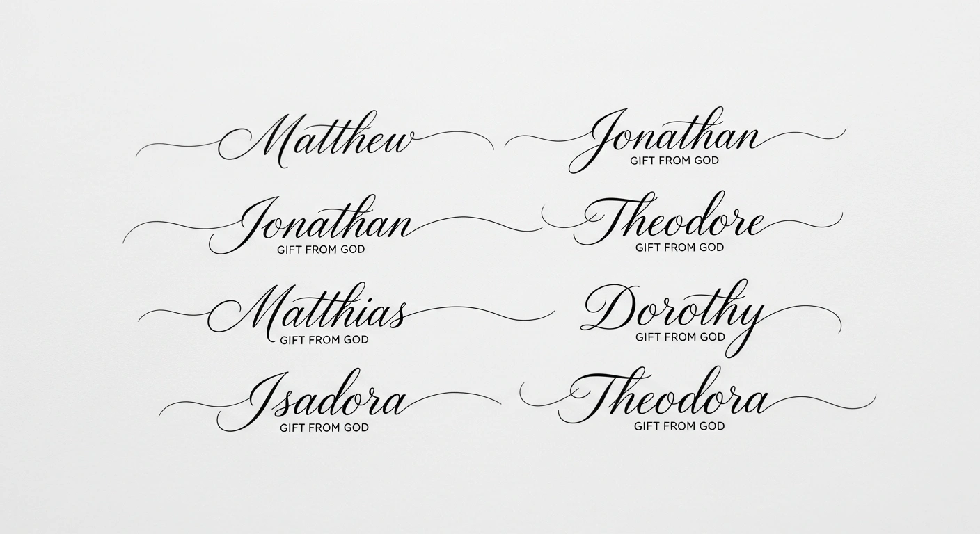 Cute Names That Mean Gift From God