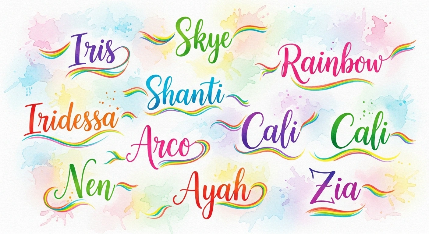 Cute Names That Mean Rainbow
