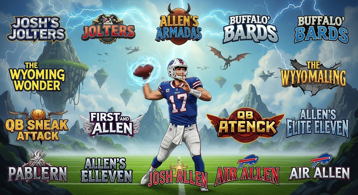 Dirty (But League Safe) Josh Allen Fantasy Names