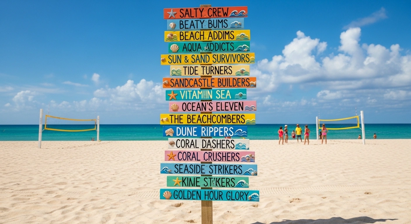Girls’ Beach Team Names