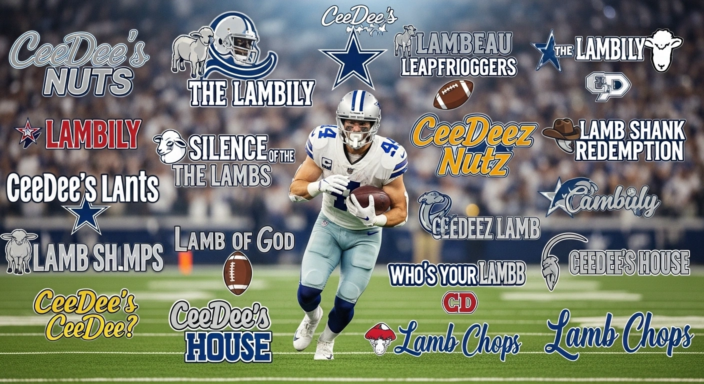 Girls Ceedee Lamb Fantasy Team Names