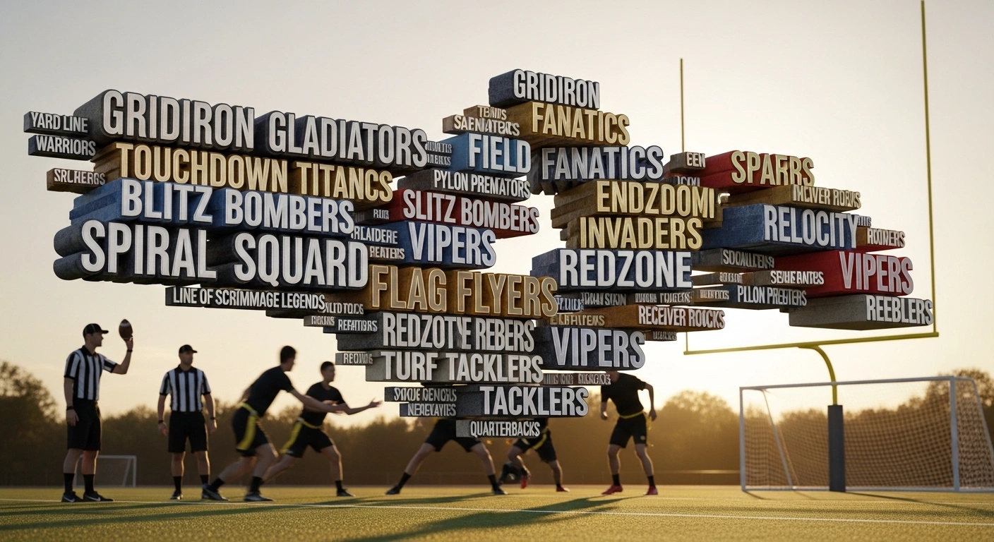 Girls’ Flag Football Team Names