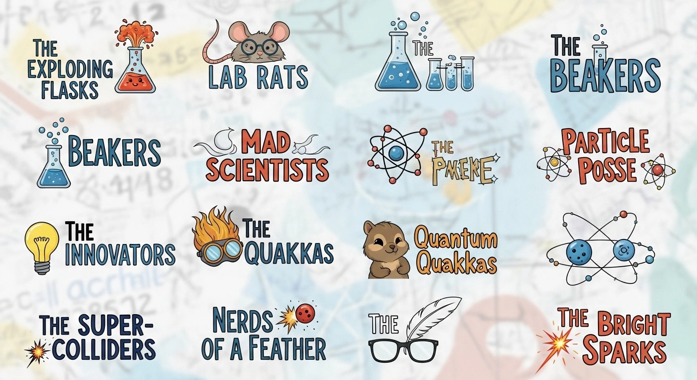 Girls in Science Group Names