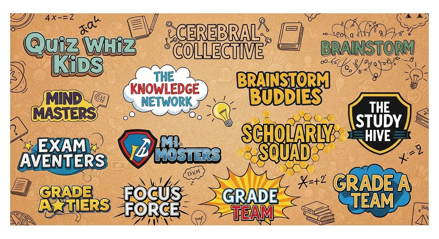 Math Study Group Names