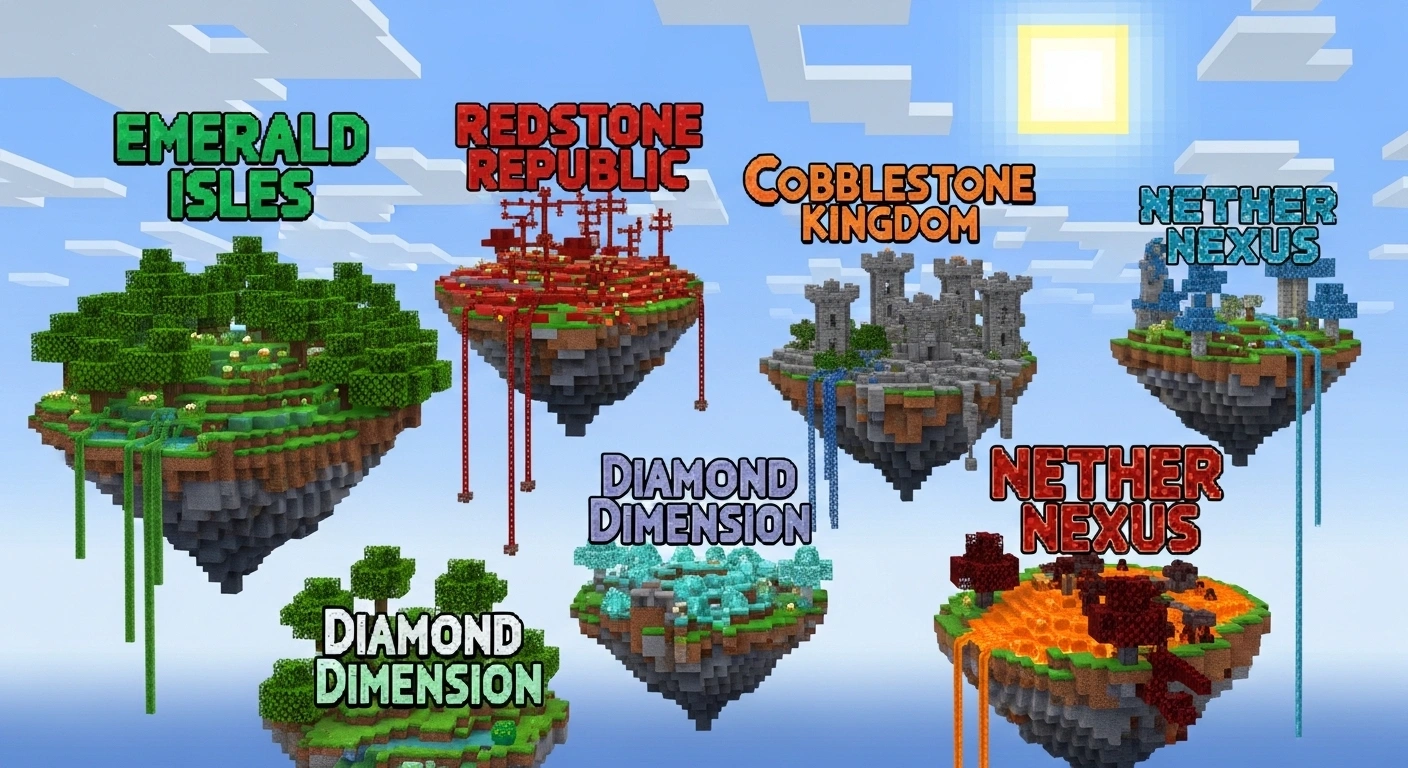 Minecraft World Names for Office or Work