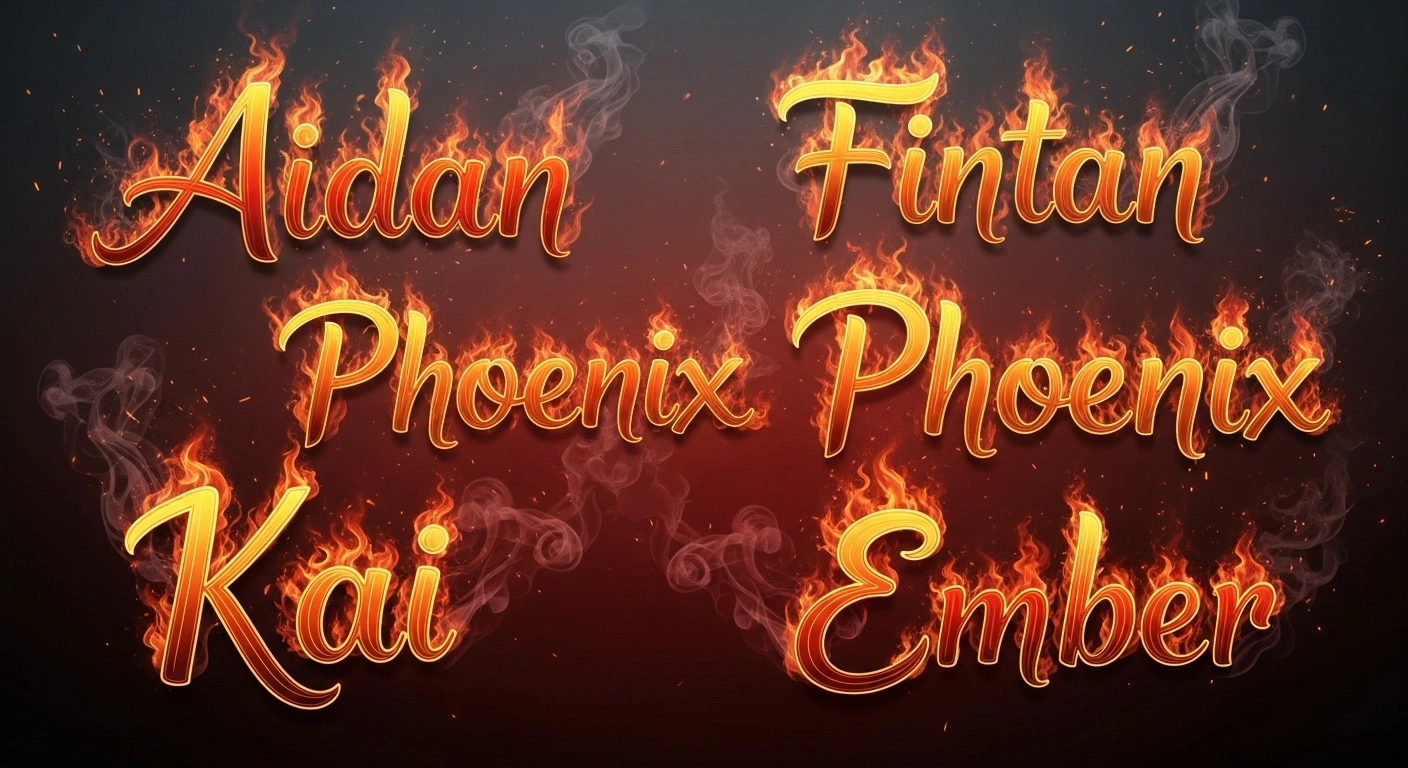 Mythological & Fantasy Fire Names