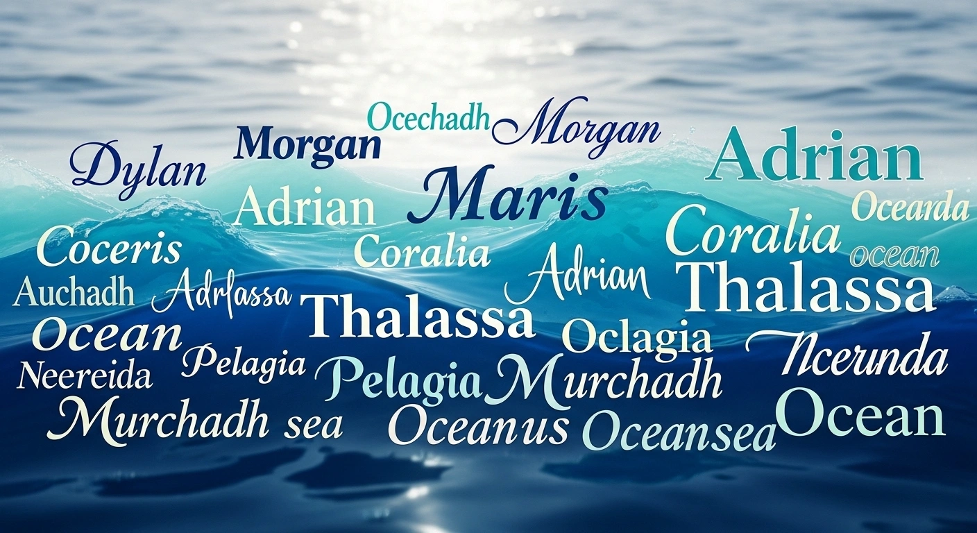 Mythological Names That Mean Ocean