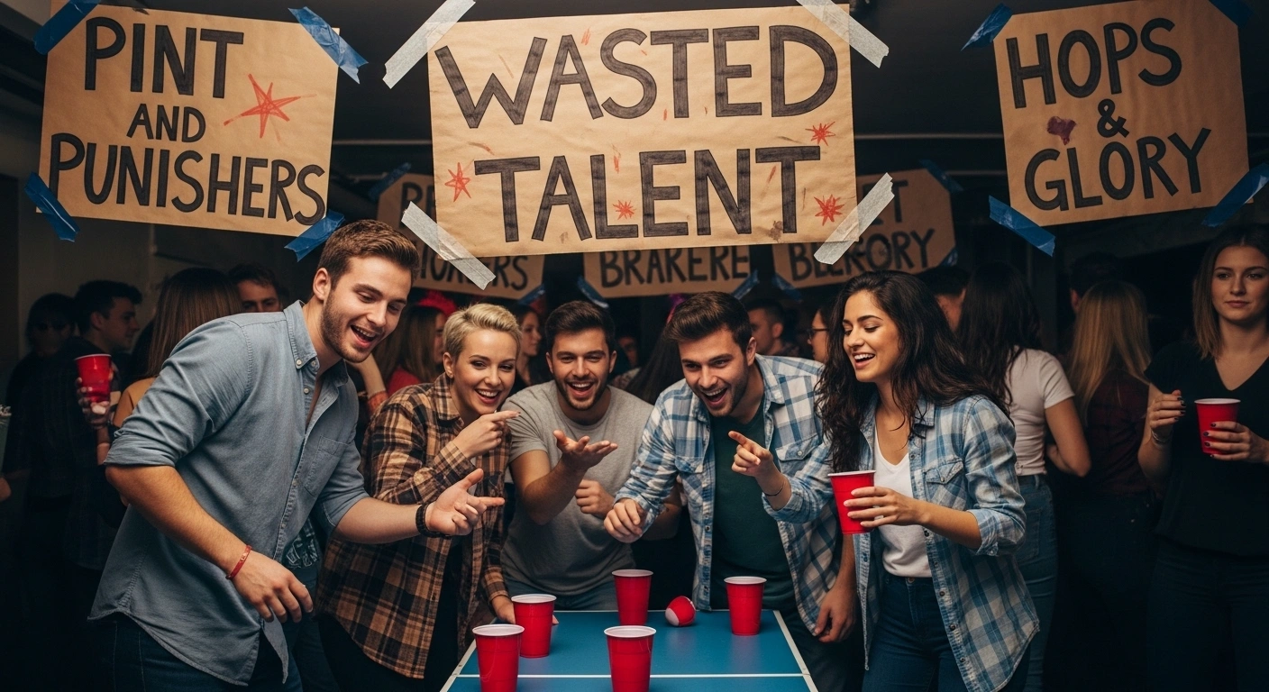 Office Beer Pong Team Names