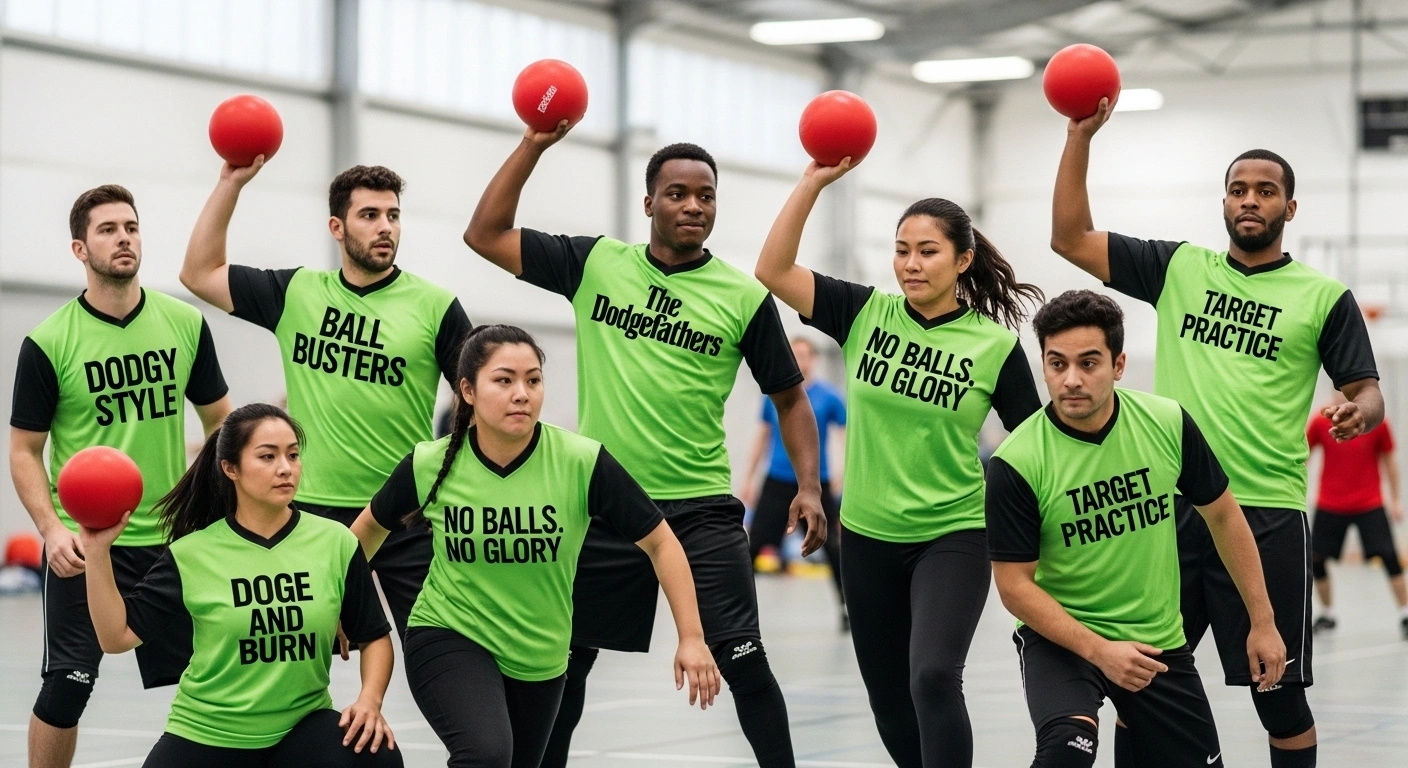 Office Dodgeball Team Names