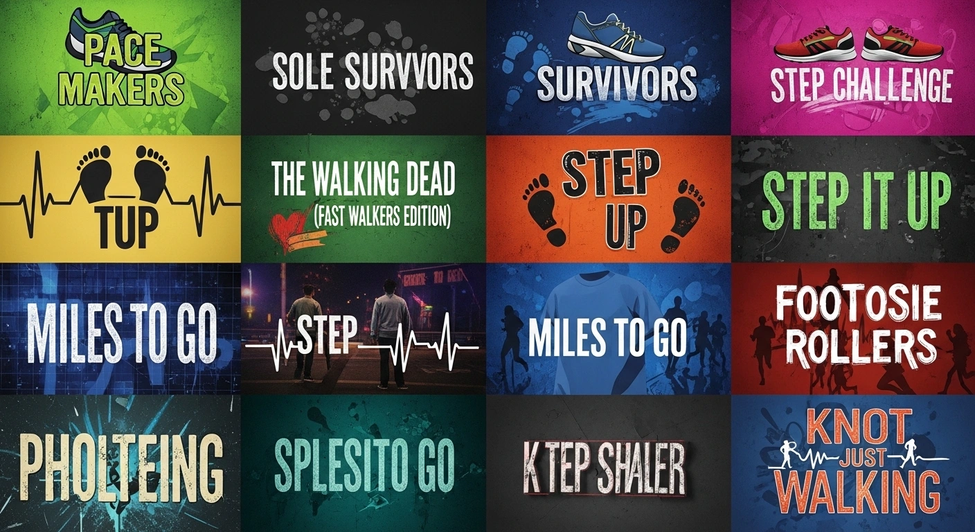 Office Step Challenge Team Names