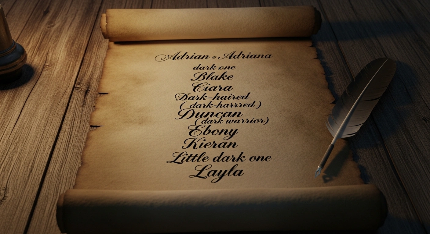 Powerful Names That Mean Darkness