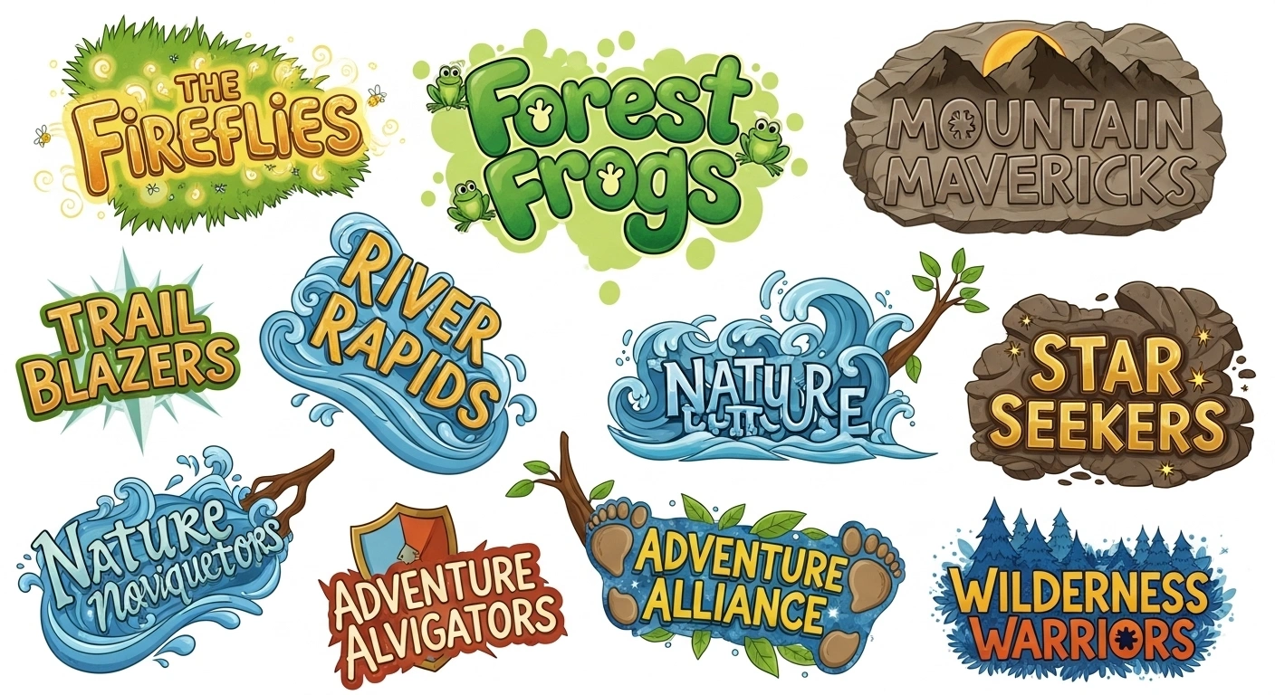 Sports Camp Team Names