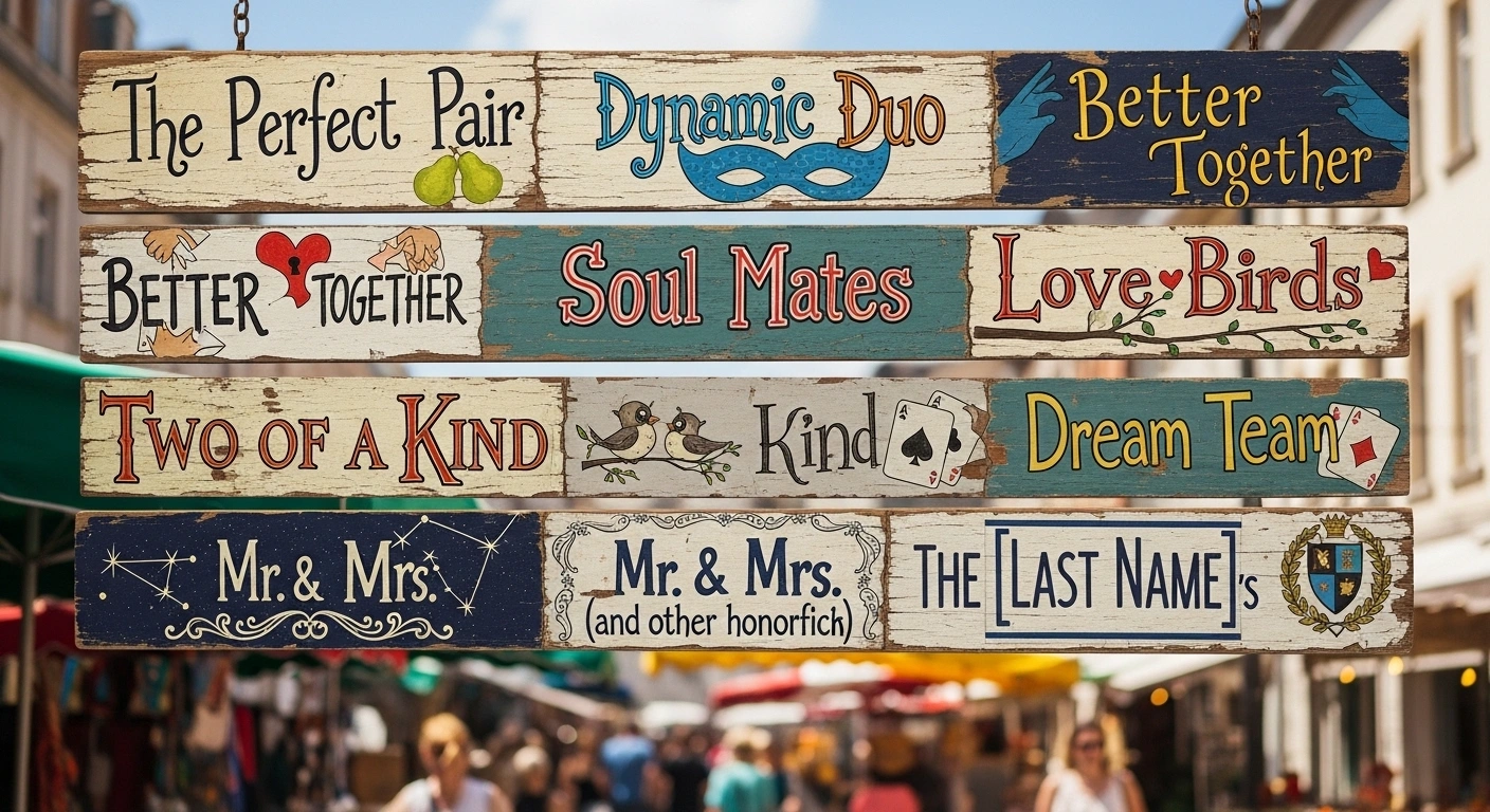 Sports Couple Team Names