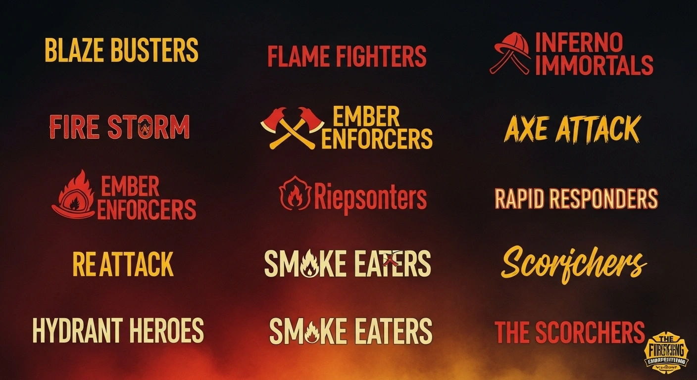 Sports Firefighting Team Names