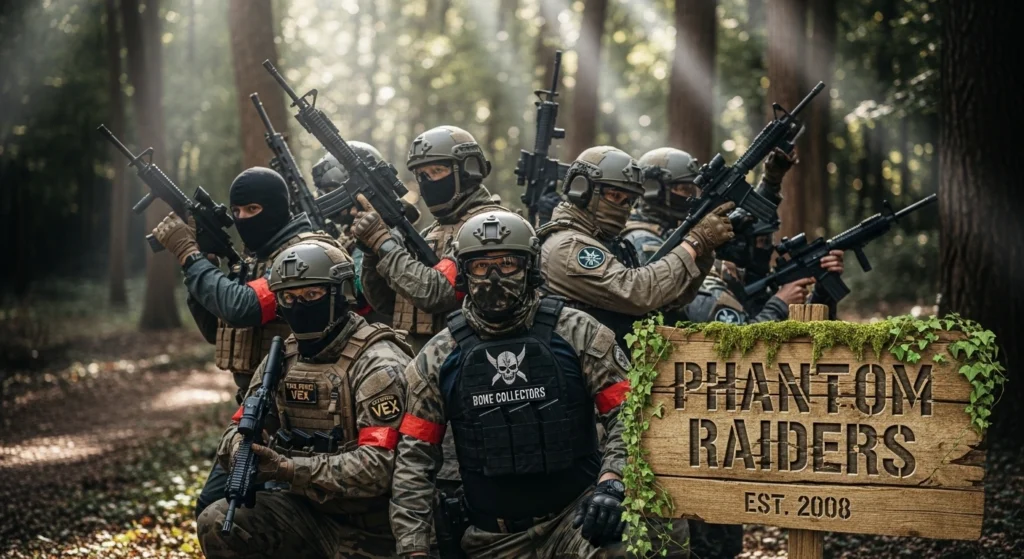 airsoft team names