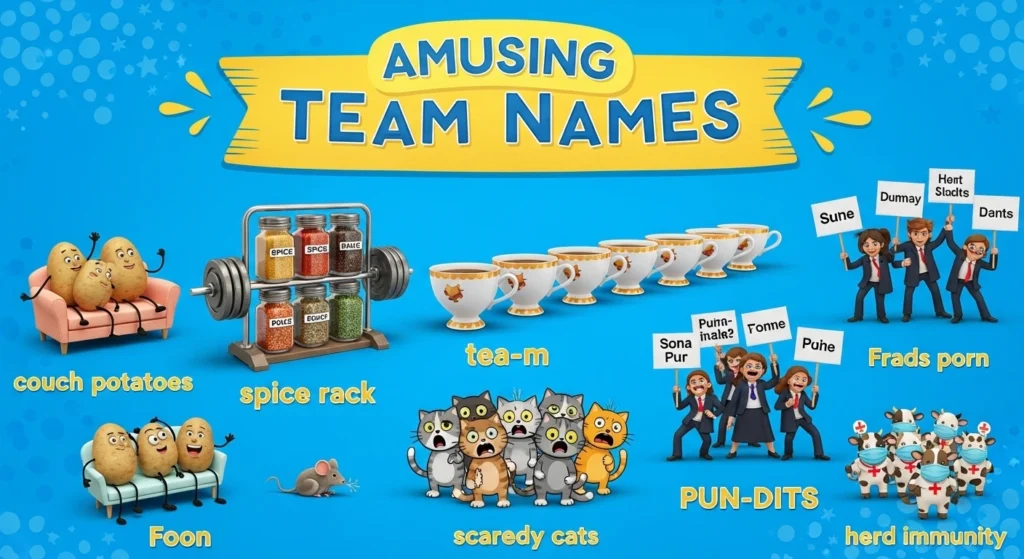 amusing team names