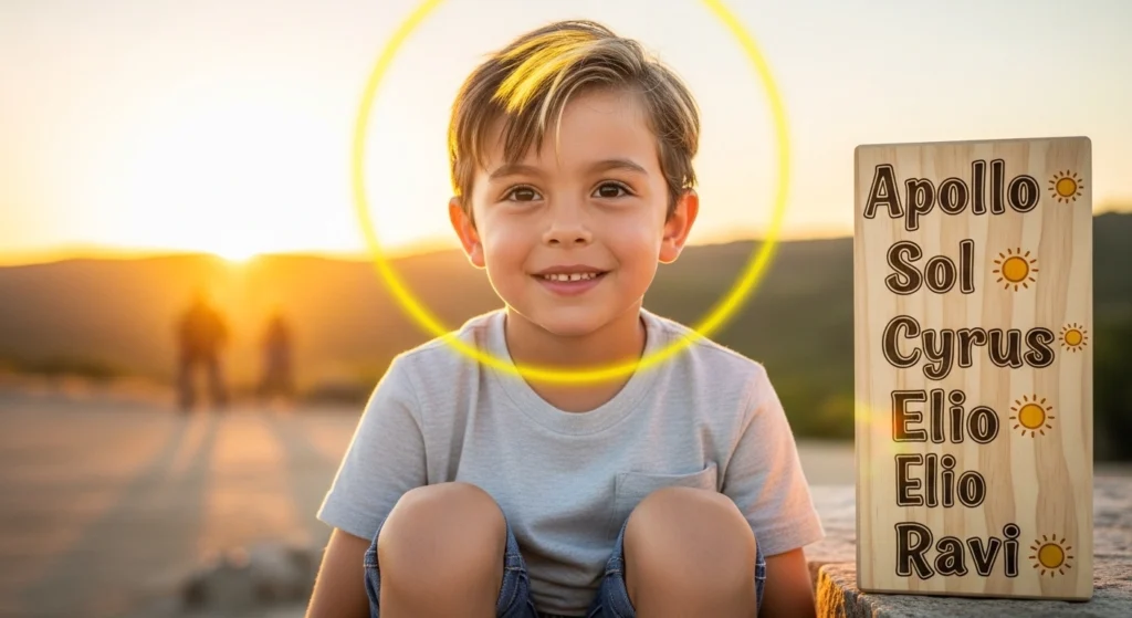 boy names that mean sun