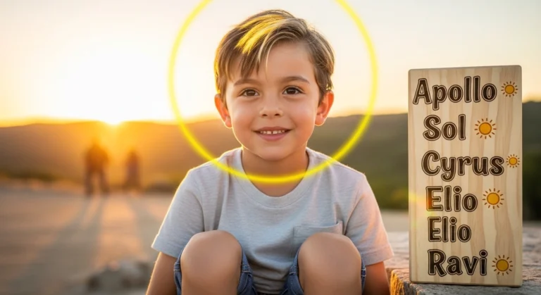 boy names that mean sun