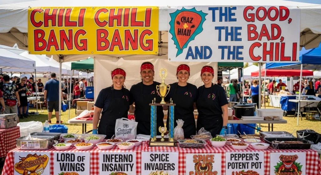 chili cook off team names
