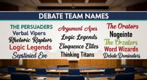 debate team names