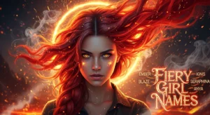 fierce fiery girl names