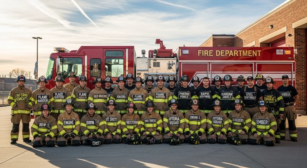 firefighting team names