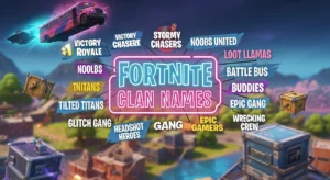 fortnite clan names