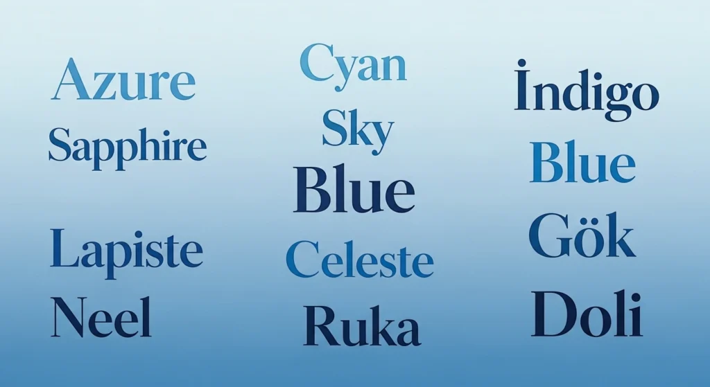 names that mean blue