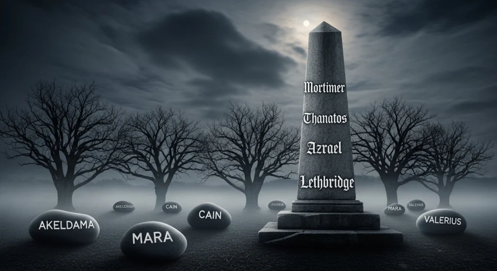 names that mean death