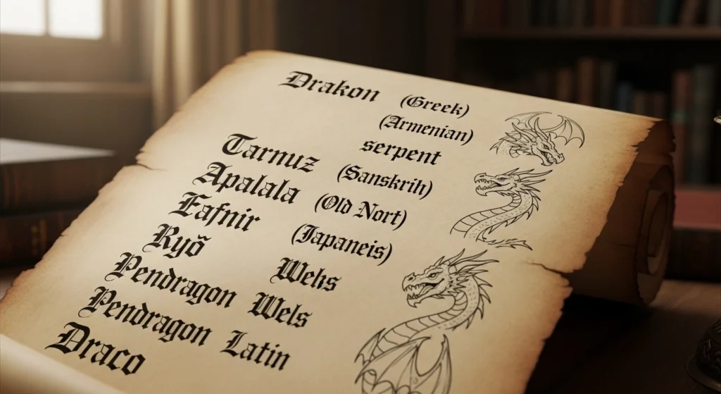 names that mean dragon