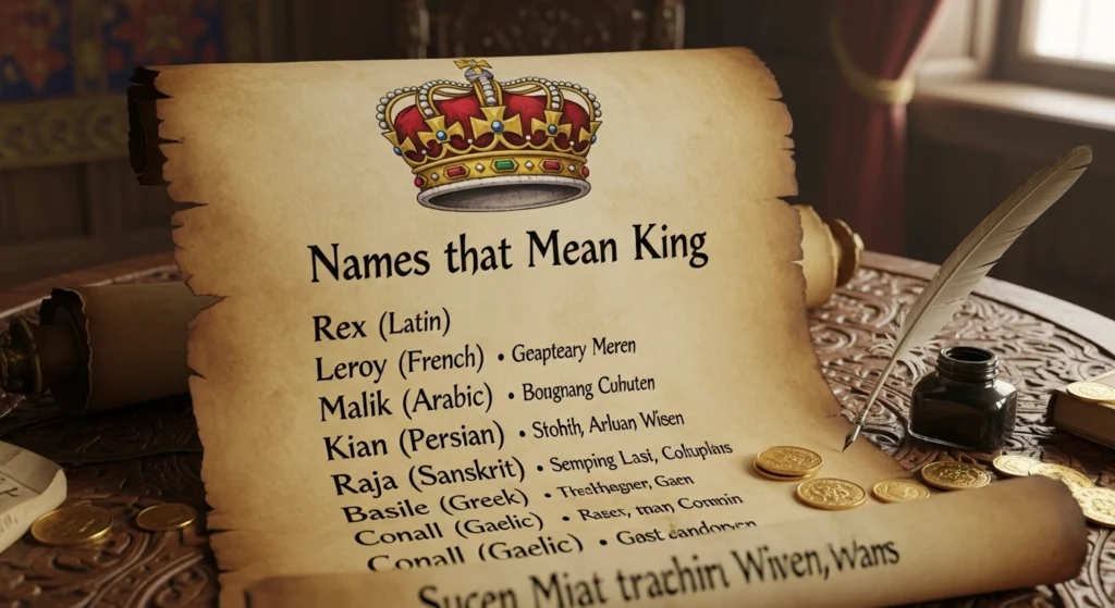 names that mean king