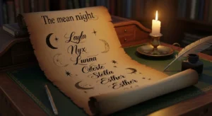 names that mean night