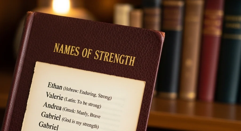 names that mean strong
