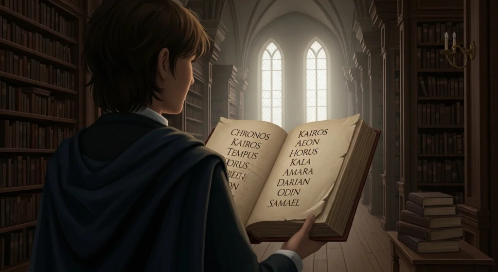 names that mean time