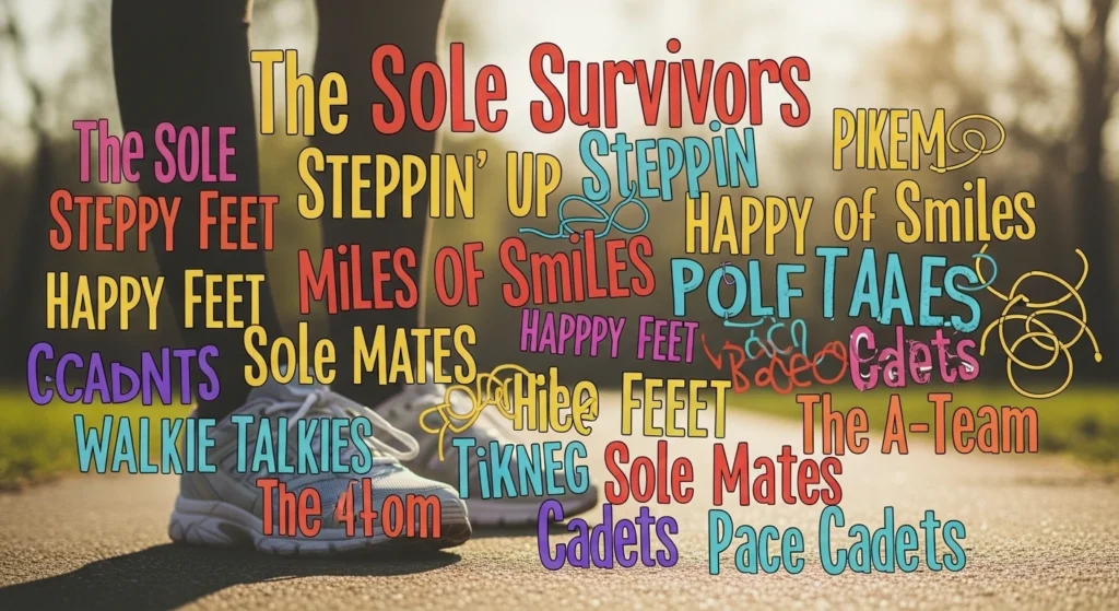 step challenge team names