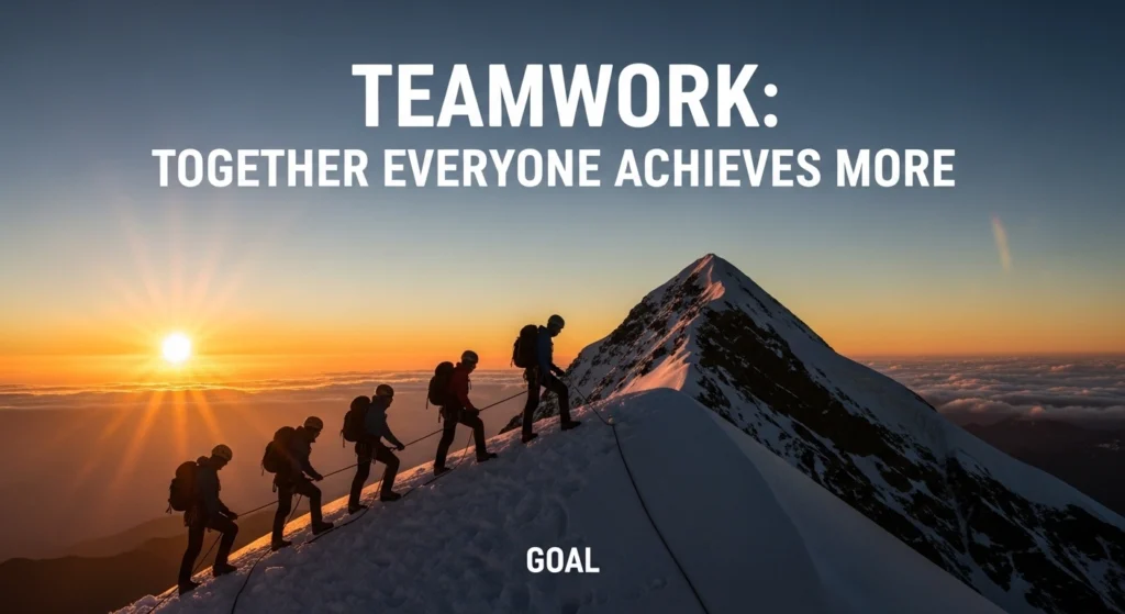 teamwork goal quotes