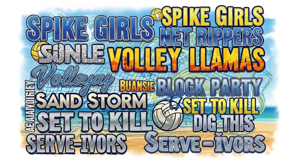 volleyball team names