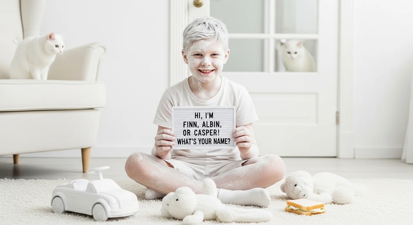 Boy Names That Mean White