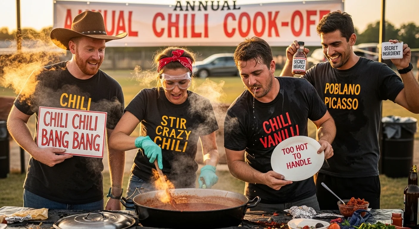 Clever & Punny Chili Cook Off Team Names