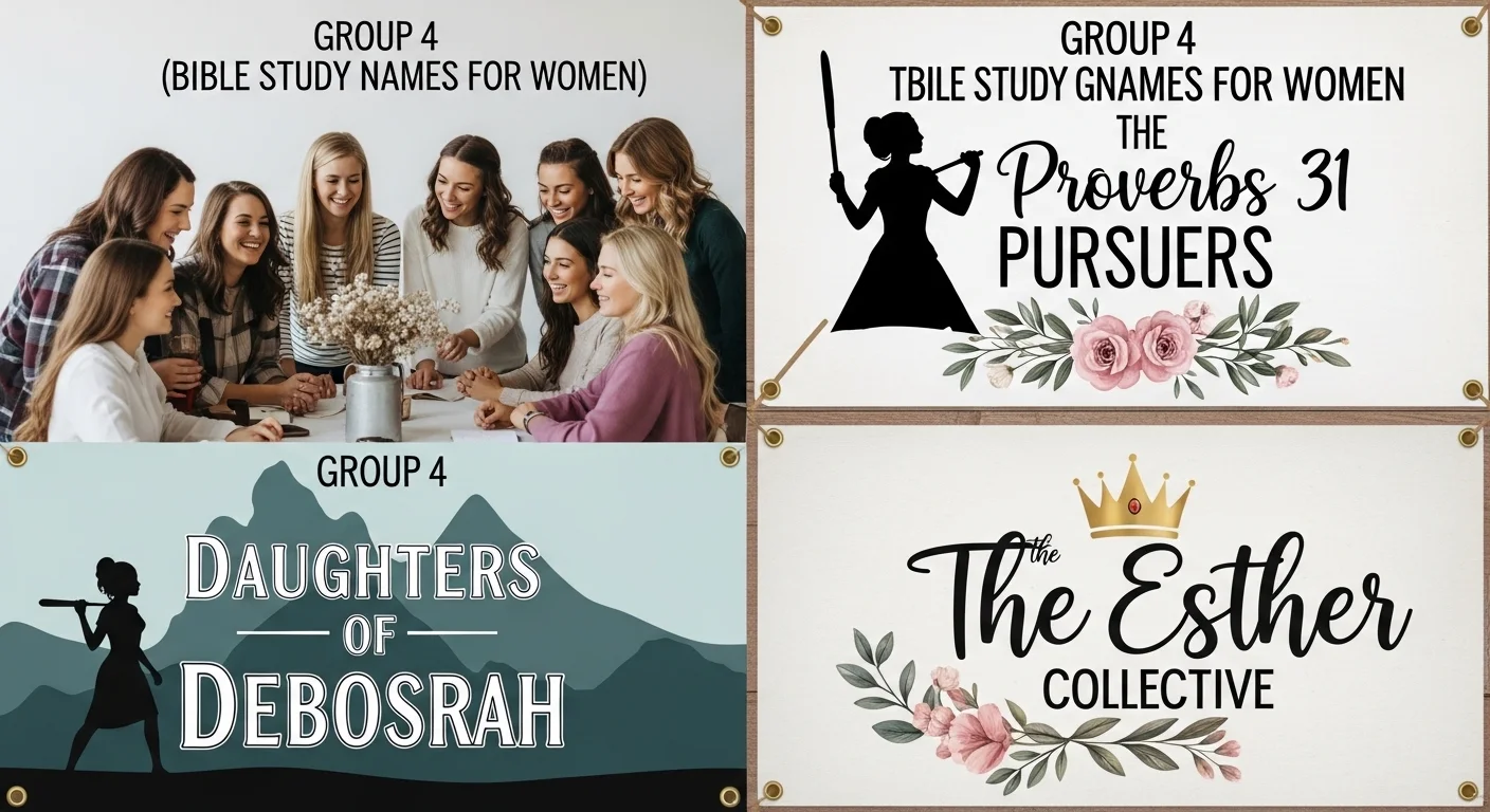 Women’s Bible Study Group Names
