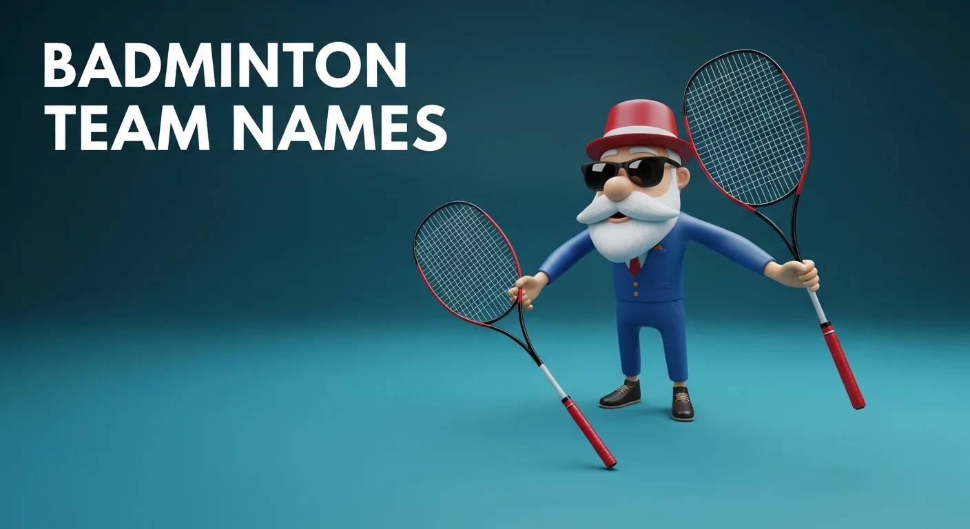 Badminton Team Names for Boys