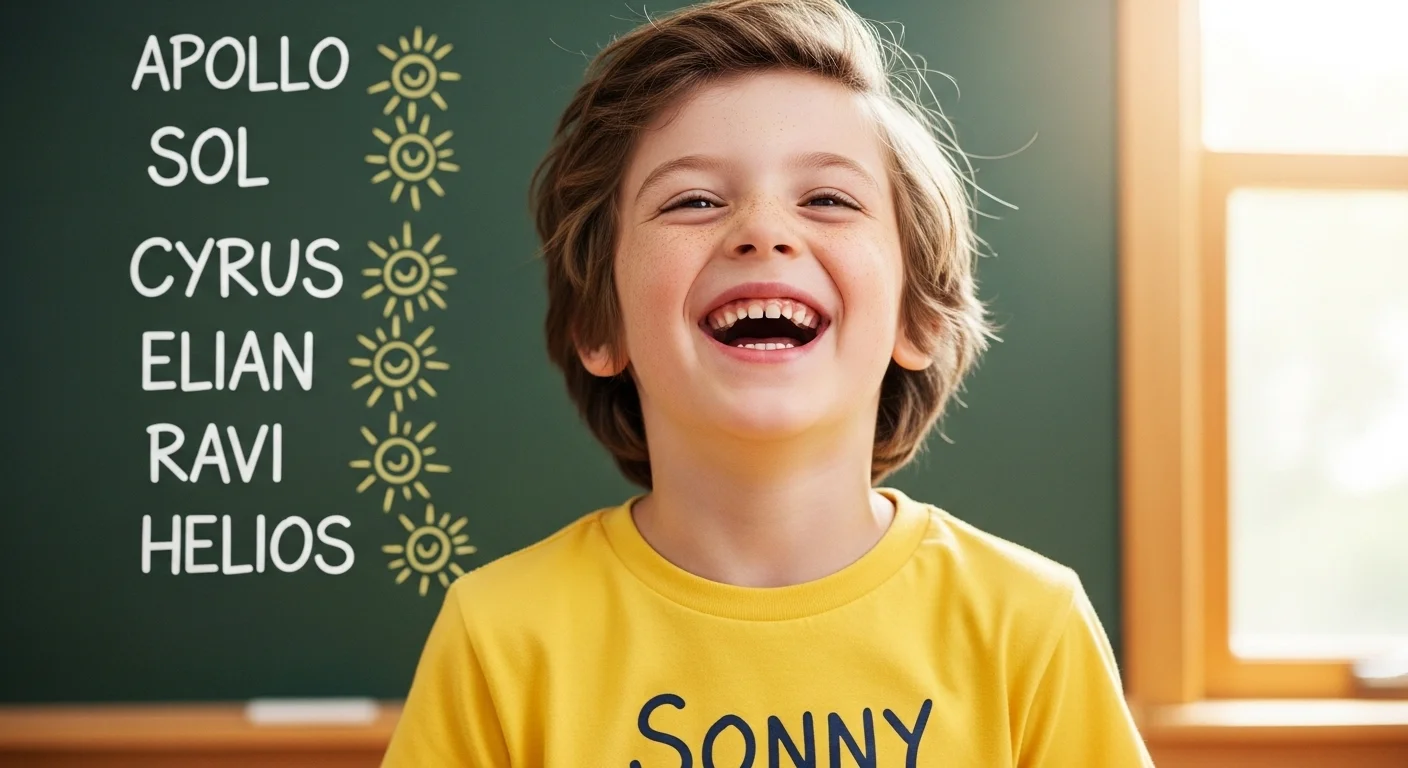 Boy Names That Mean Sun