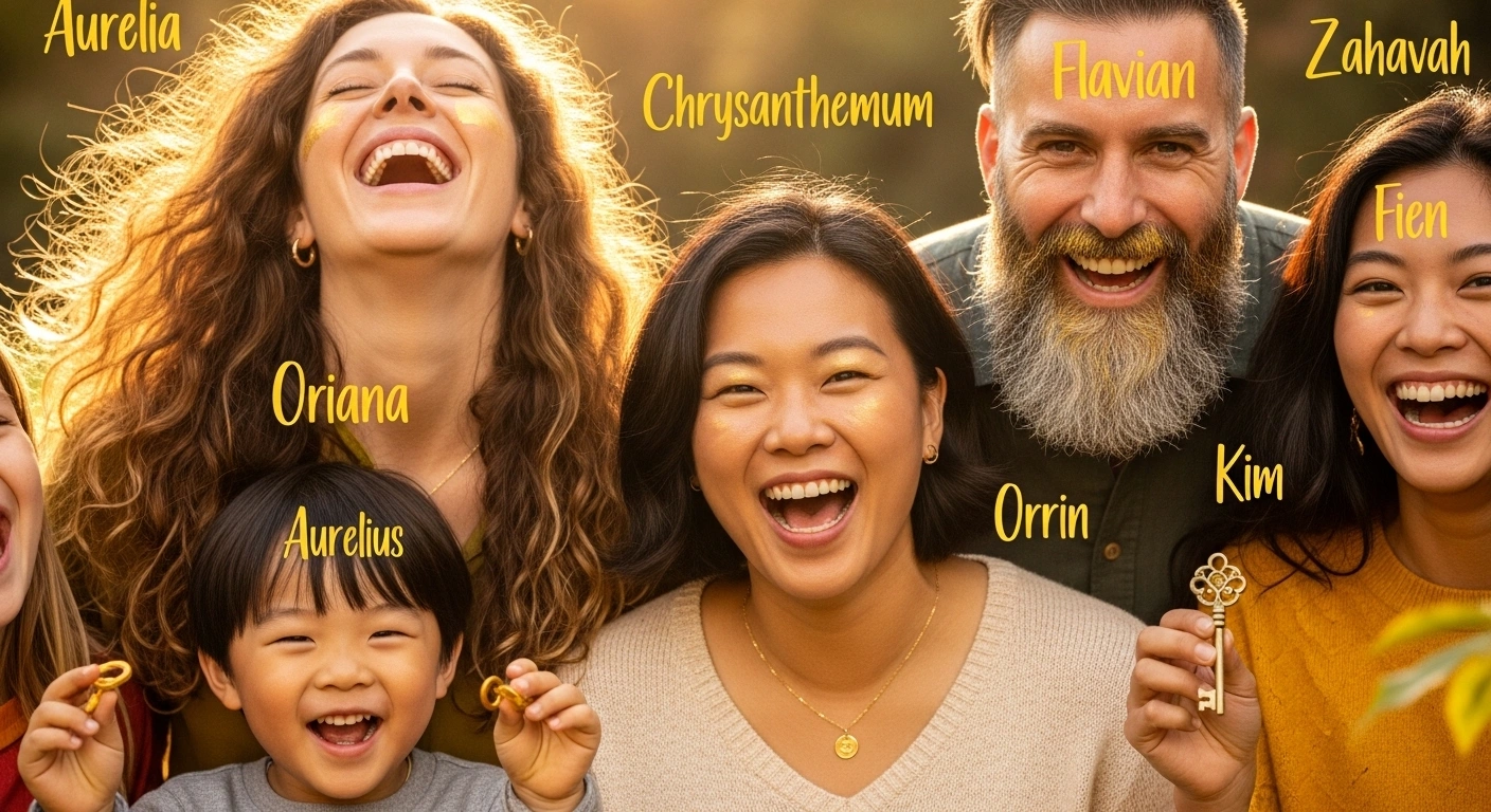 Classic Names That Mean Gold